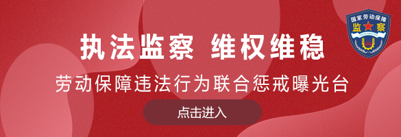 执法监察维权维稳
						劳动保障违法行为联合惩戒曝光台